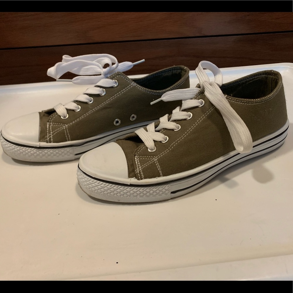 Olive Green Sneakers